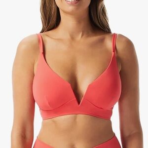 BS41. COCO REEF Astra Bra Sized Bikini Top — Criss Cross Back 32/34DD NWOT